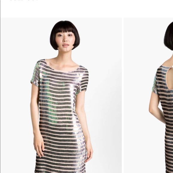 French Connection Fast Eden Sequins dress - Picture 2 of 5